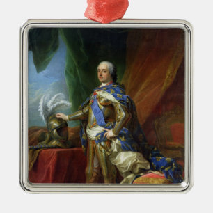 Louis XV kung av frankriken & Navarre, 1750 Julgransprydnad Metall