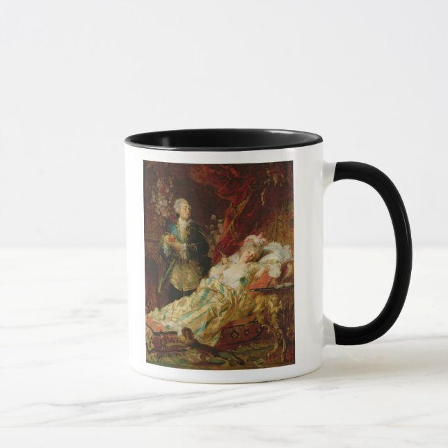 Louis XV och madam Dubarry Mugg (Höger)
