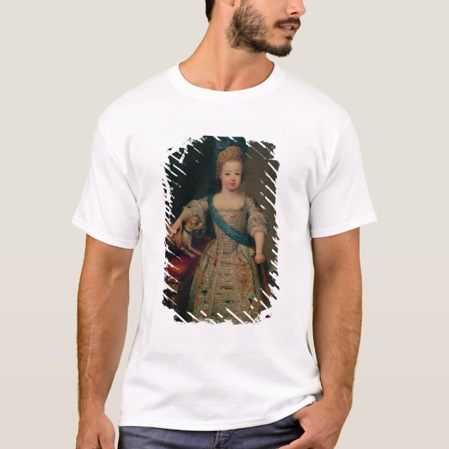 Louis XV som ett barn, 1714 T Shirt (Framsida)