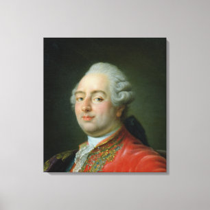 Louis XVI 1786 Canvastryck