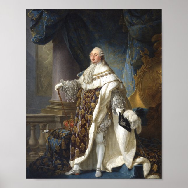 Louis XVI av Frankrike Poster (Framsidan)