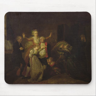 Louis XVI bjuda avsked till hans familj Musmatta