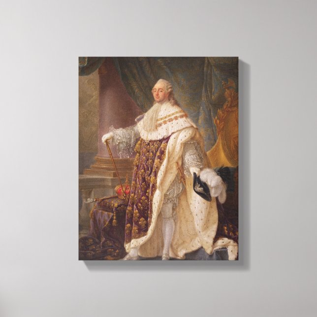 Louis XVI Canvastryck (Framsida)