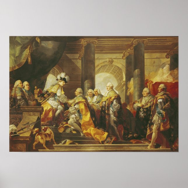 Louis XVI Kung av Frankrike Poster (Framsidan)