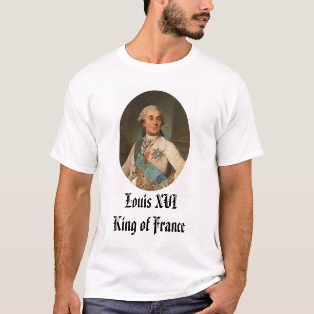 Louis XVI kung av frankriken T-shirt (Framsida)