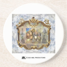 Louis XVI & Marie Antoinette Clouded Spegel 2
