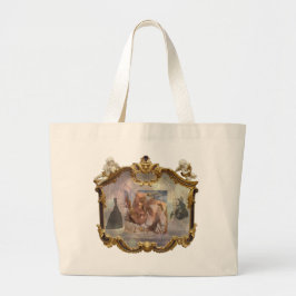 Louis XVI & Marie Antoinette GNISTRA Spegel 4 Jumbo Tygkasse