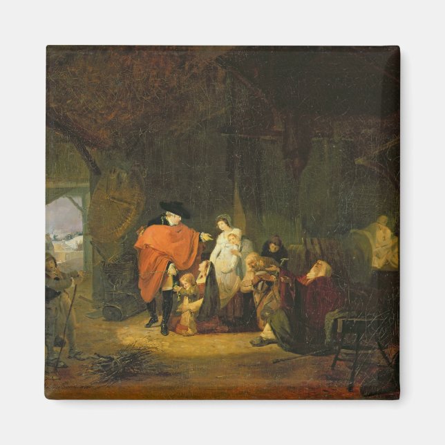 Louis XVI:s kindhet Magnet (Framsidan)