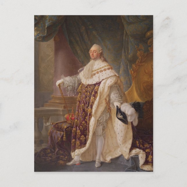 Louis XVI Vykort (Framsida)