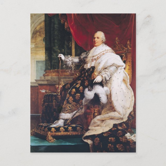 Louis XVIII Vykort (Framsida)