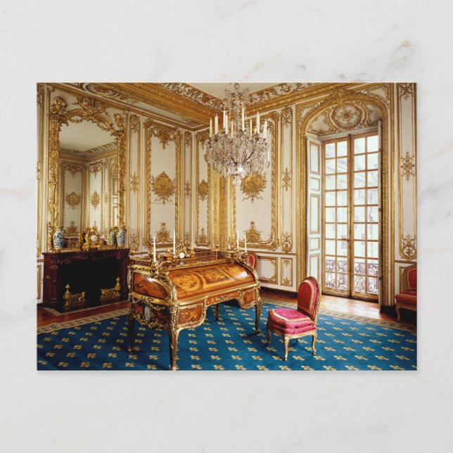 Louis XV's Private Study, 1753-60 Vykort (Framsida)