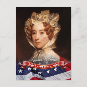 Louisa Adams, första Dam i USA Vykort