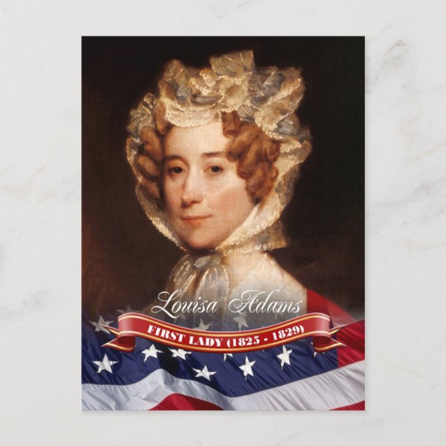 Louisa Adams, första Dam i USA Vykort (Framsida)