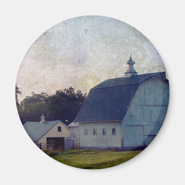 Louisa County Barns Magnet (Framsidan)
