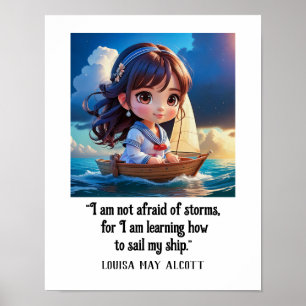 Louisa May Alcott HUR MAN SÄLJER MY FRAKT Poster