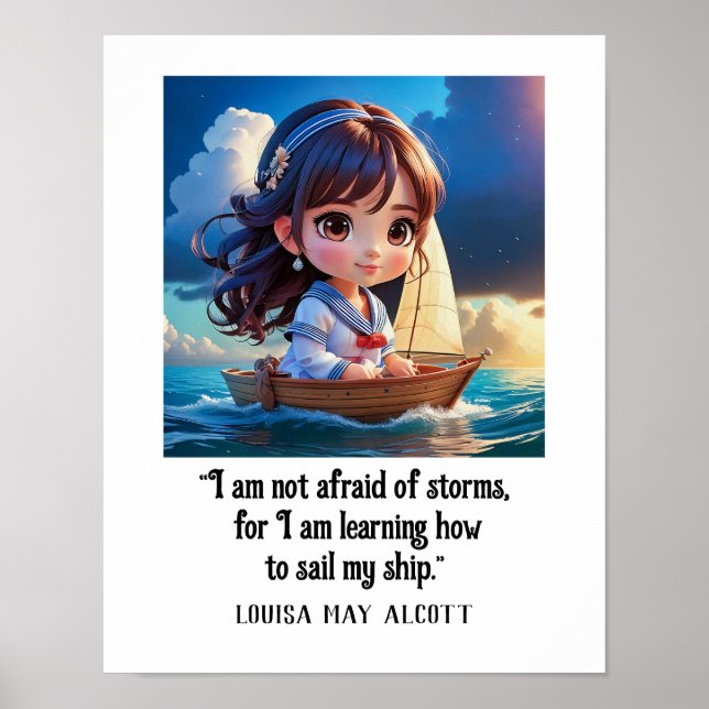Louisa May Alcott HUR MAN SÄLJER MY FRAKT Poster (Framsidan)