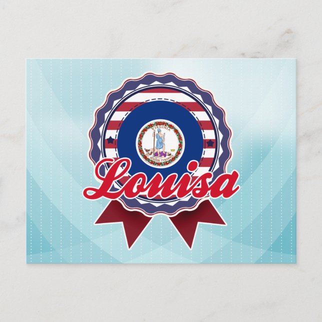 Louisa, VA Vykort (Framsida)
