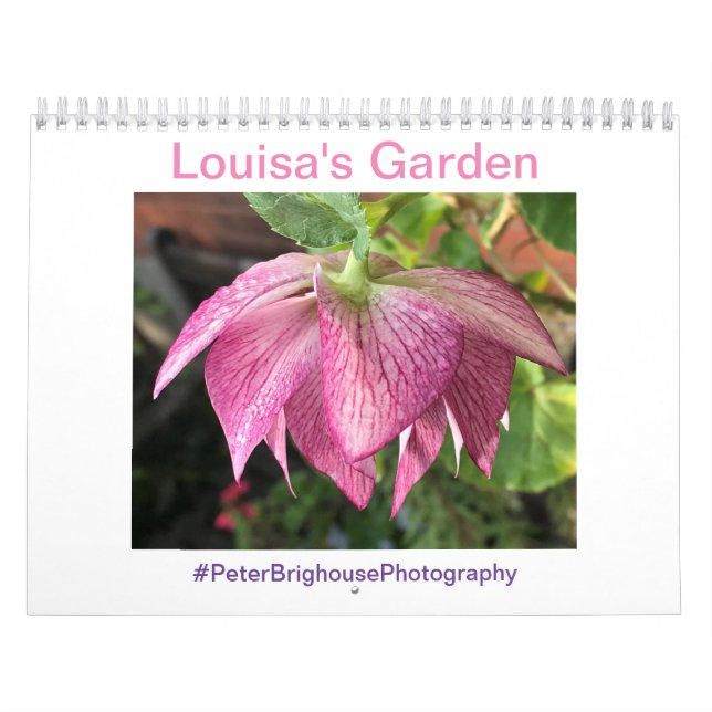 Louisas Garden Manchester, England Kalender (Omslag)