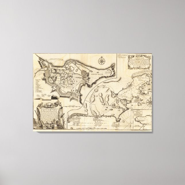 Louisburg Canvastryck (Framsida)