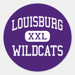 Louisburg - Wildcat - High - Louisburg Kansas Runt Klistermärke