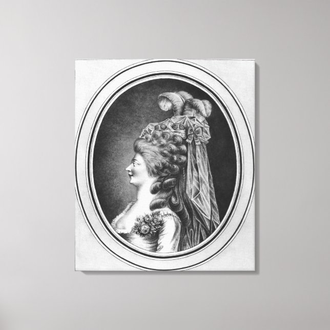 Louise Contat de Parny i rollen som Suzanne Canvastryck (Framsida)