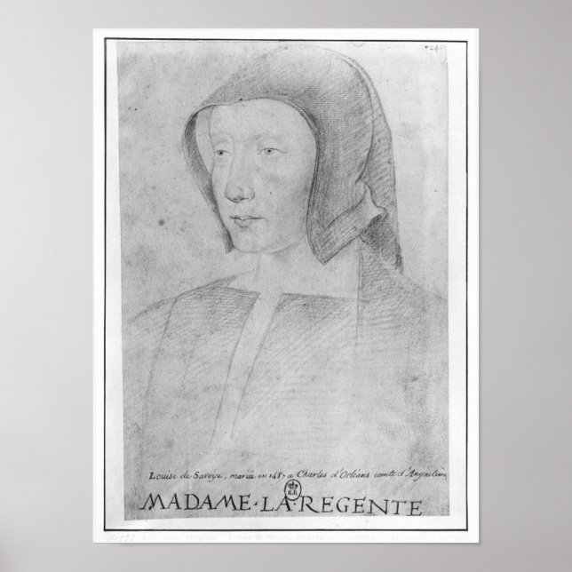 Louise de Savoie Poster (Framsidan)