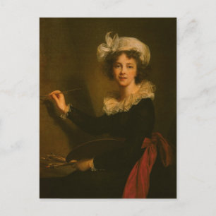 Louise Elisabeth Vigee Le Brun-Self-porträtt Vykort