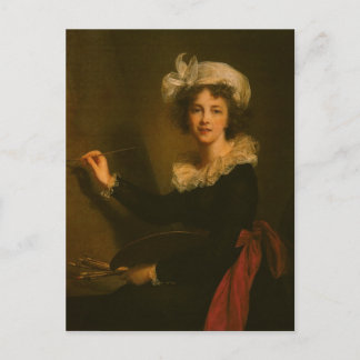 Louise Elisabeth Vigee Le Brun-Self-porträtt Vykort