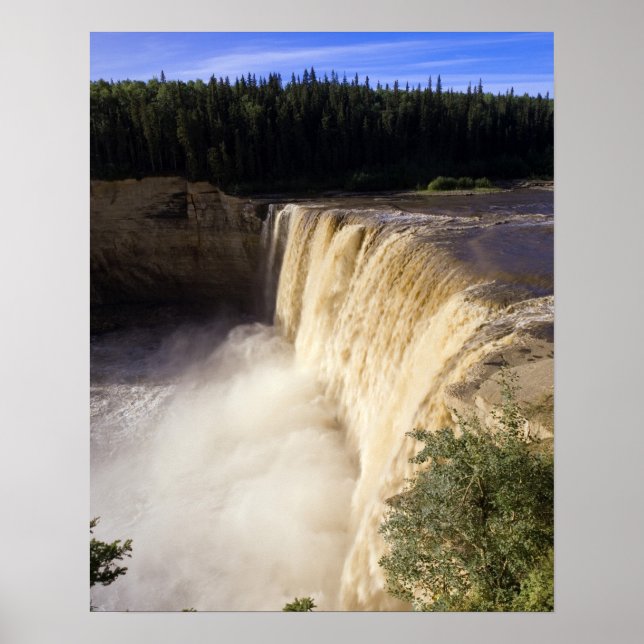 Louise Falls, Twin Falls Gorge Territorial Park Poster (Framsidan)