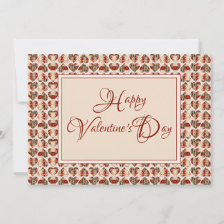 Louise Hearts Valentine's Julkort