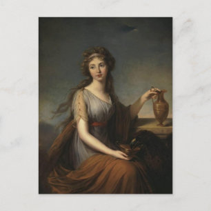 Louise Le Brun- Porträtt från Anna Pitt Vykort