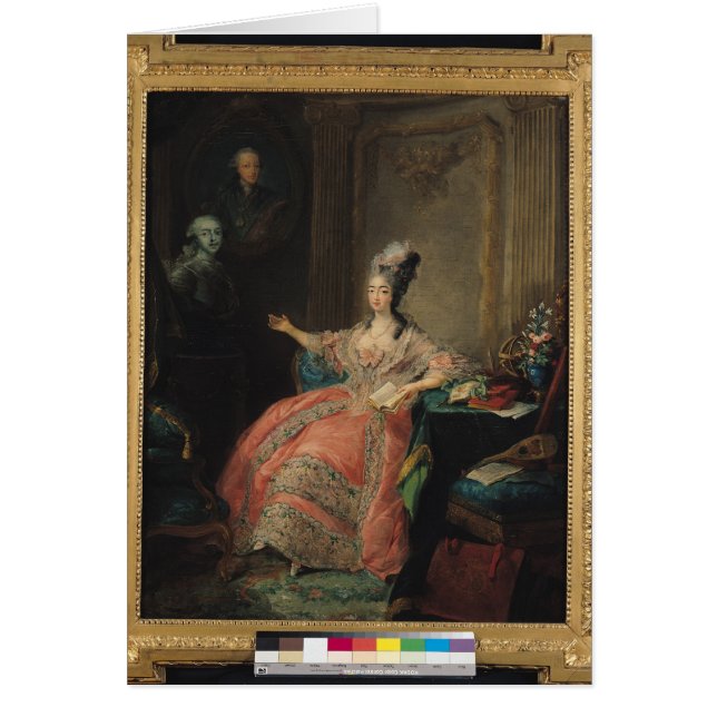 Louise Marie Josephine av savoyen Hälsningskort (Framsidan)