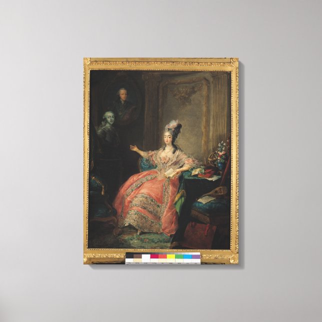 Louise Marie Josephine of Savoy Canvastryck (Framsida)
