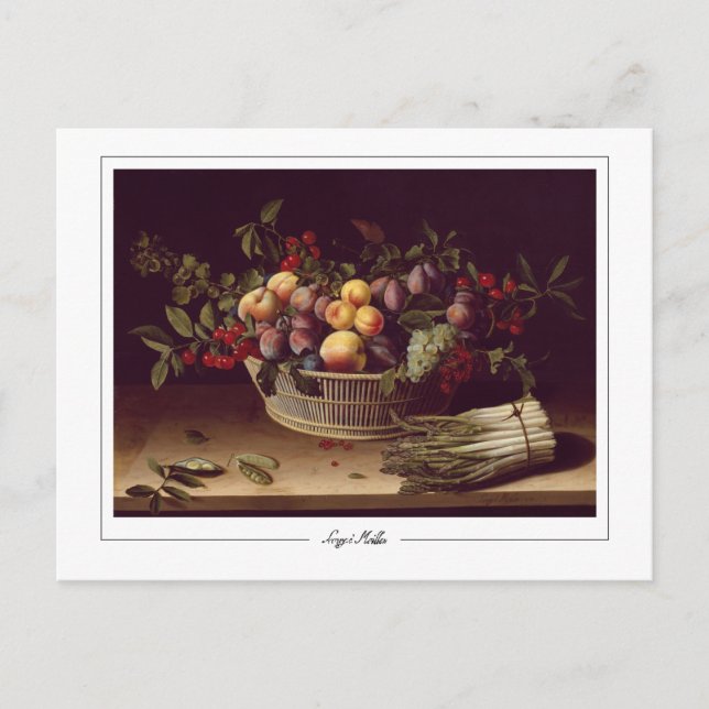 Louise Moillon #5 - vykort för konst (Framsida)