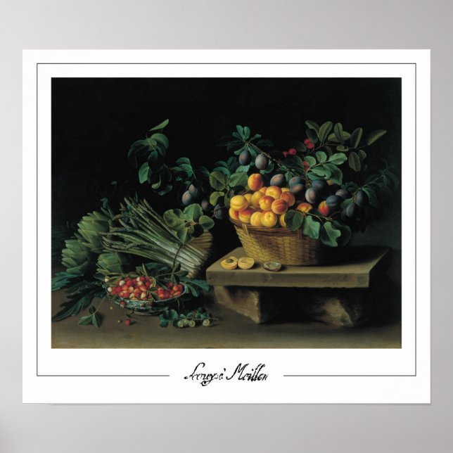 Louise Moillon Zedign Art Poster #10 (Framsidan)