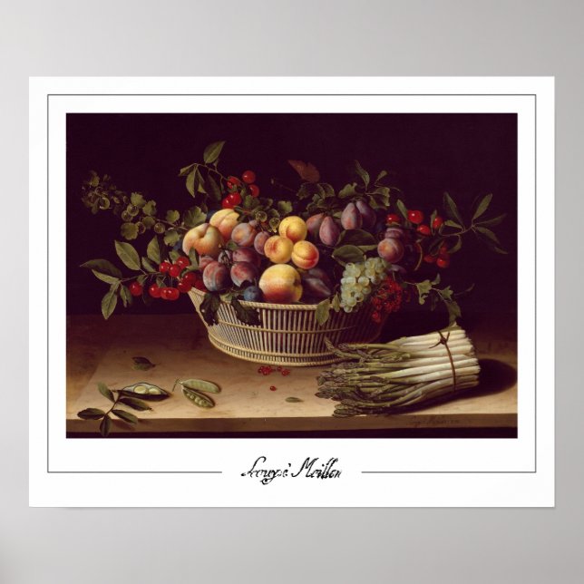 Louise Moillon Zedign Art Poster #5 (Framsidan)