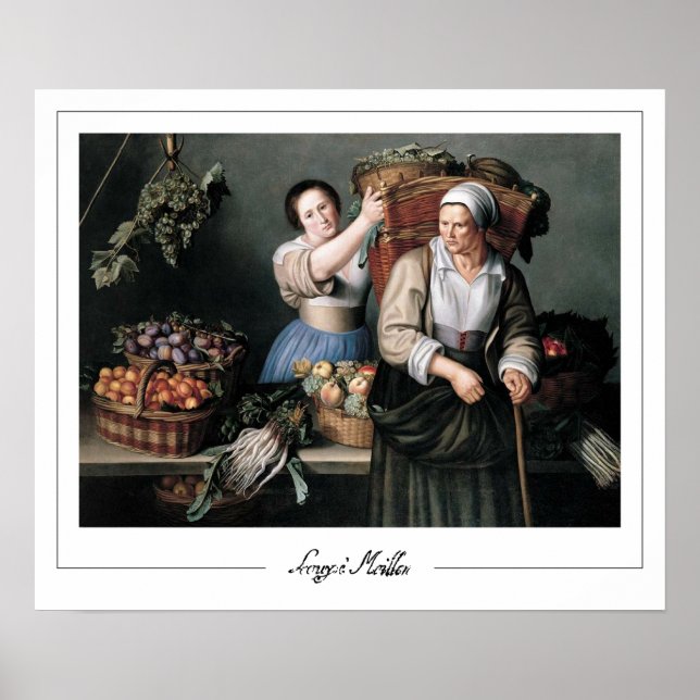 Louise Moillon Zedign Art Poster #6 (Framsidan)