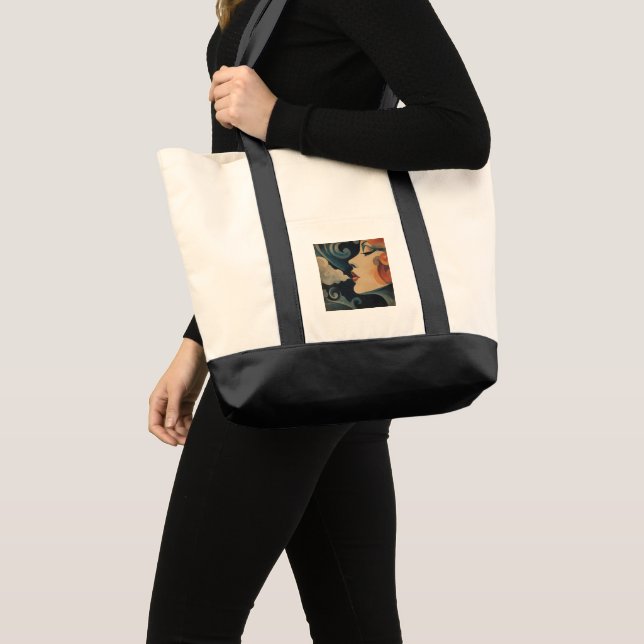 Louise Tote bag Tygkasse (Framsida (produkt))