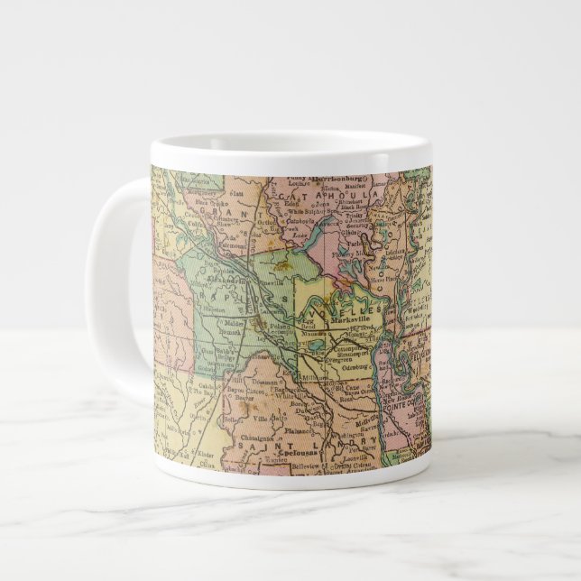 Louisiana 10 jumbo mugg (Framsida vänster)