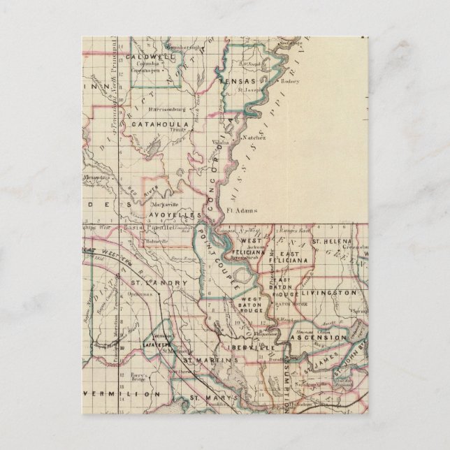 Louisiana 2 vykort (Framsida)