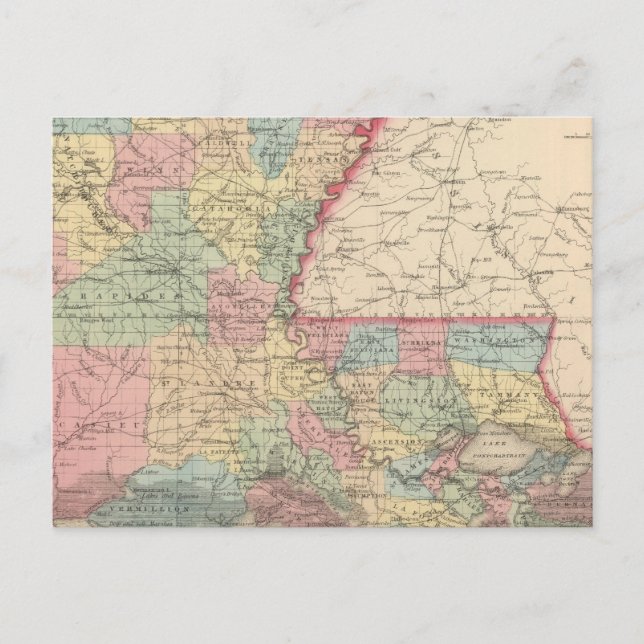 Louisiana 2 vykort (Framsida)