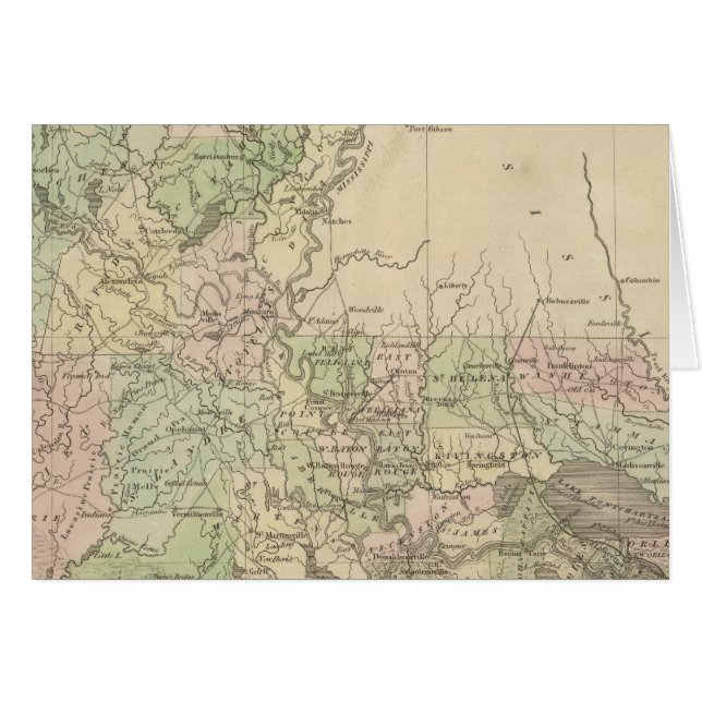 Louisiana 3 hälsningskort (Framsidan Horizontal)