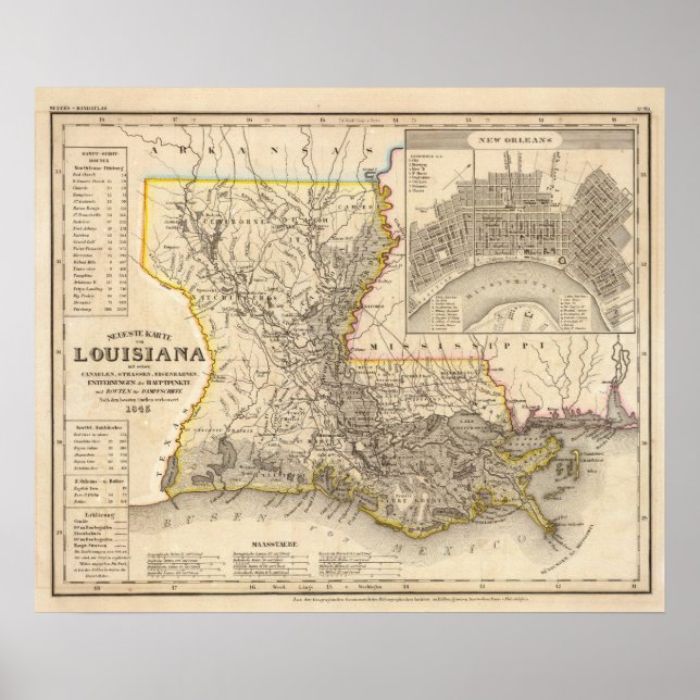 Louisiana 4 poster (Framsidan)