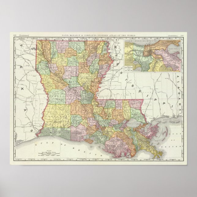 Louisiana 4 poster (Framsidan)