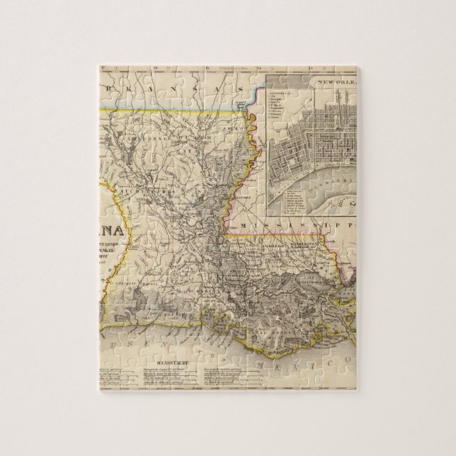 Louisiana 4 pussel (Vertikal)