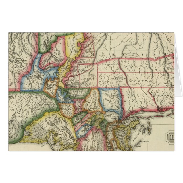 Louisiana 7 hälsningskort (Framsidan Horizontal)