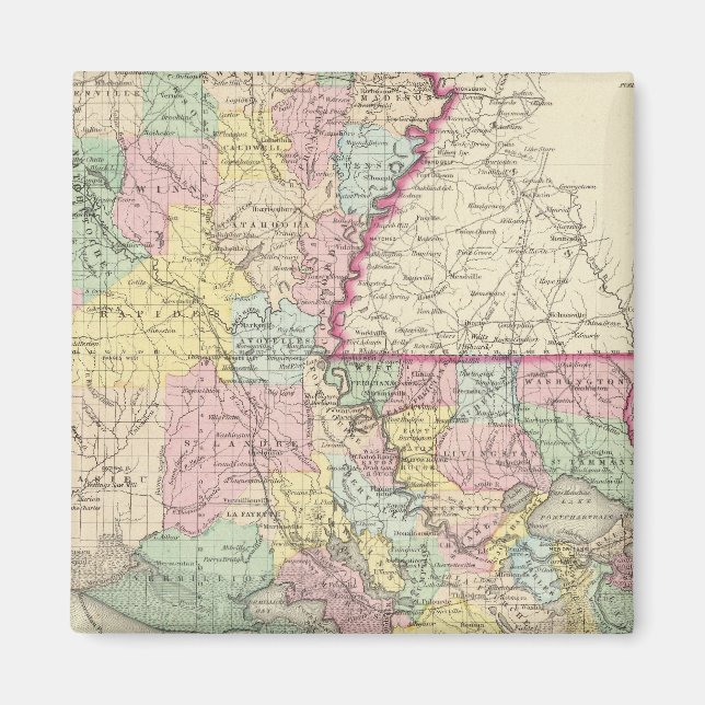 Louisiana 8 magnet (Framsidan)