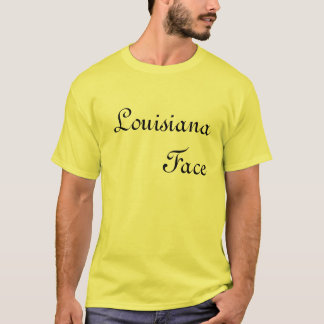 Louisiana ansikte t-shirt