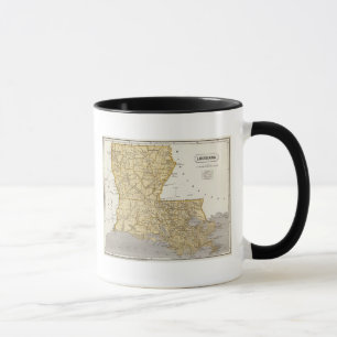 Louisiana Atlas Karta Mugg