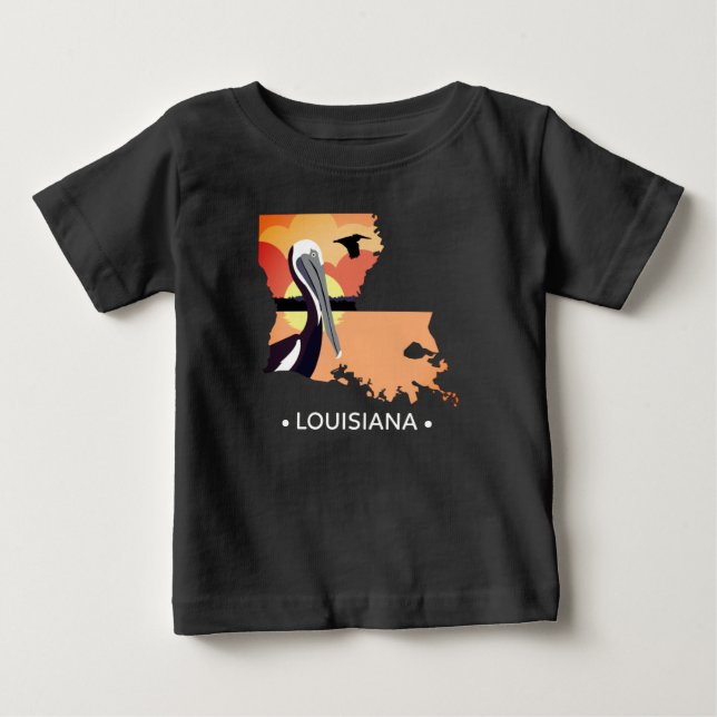 Louisiana Baby T-shirt (Framsida)